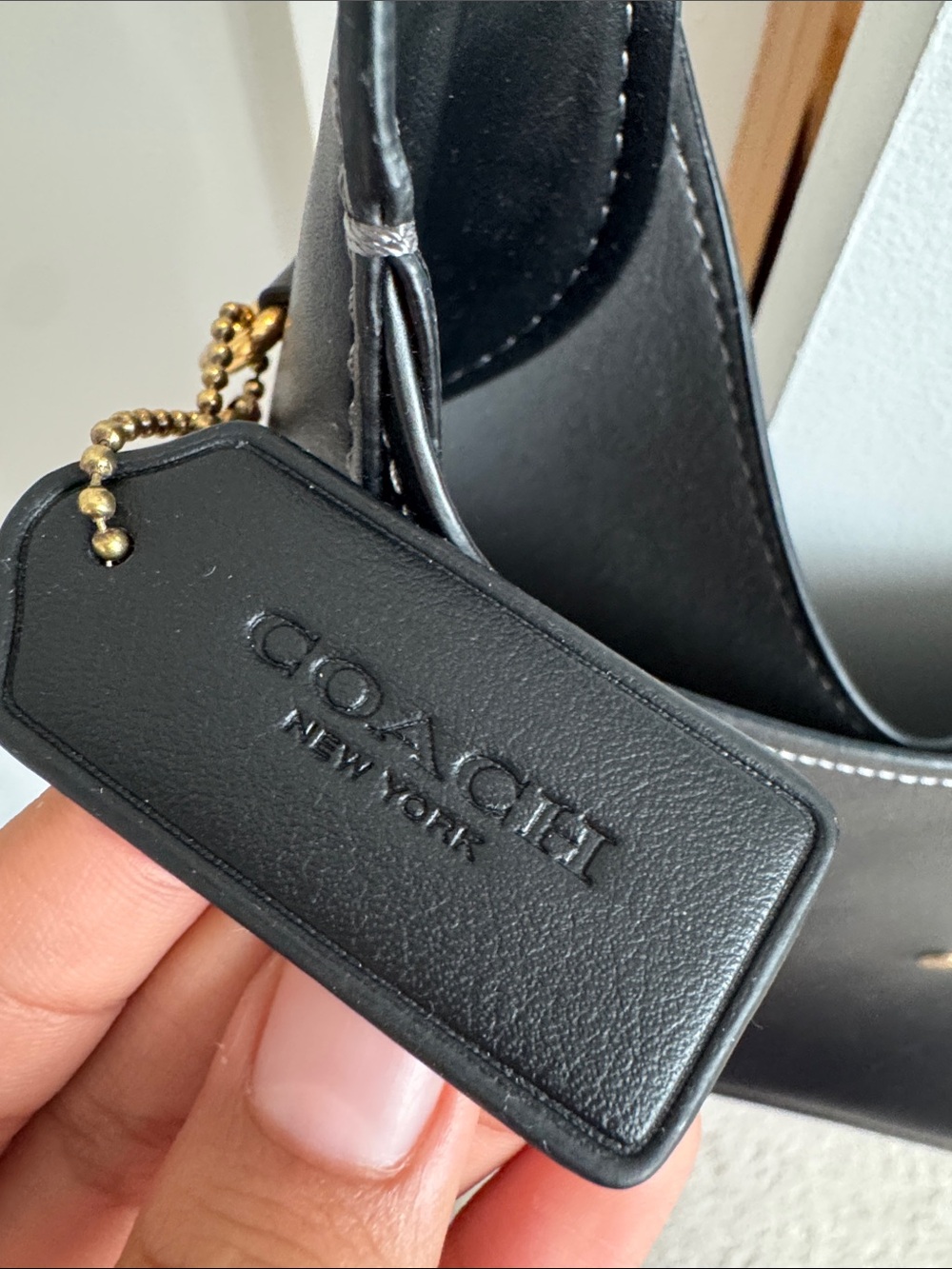Coach Black Brooklyn 28 in Leather - Picture 3 of 7
